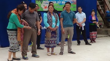 Trò chơi dân gian ngày Tết của đồng bào dân tộc Lào ở Na Sang 1, Núa Ngam, Điện Biên ( P1 ) LTĐB