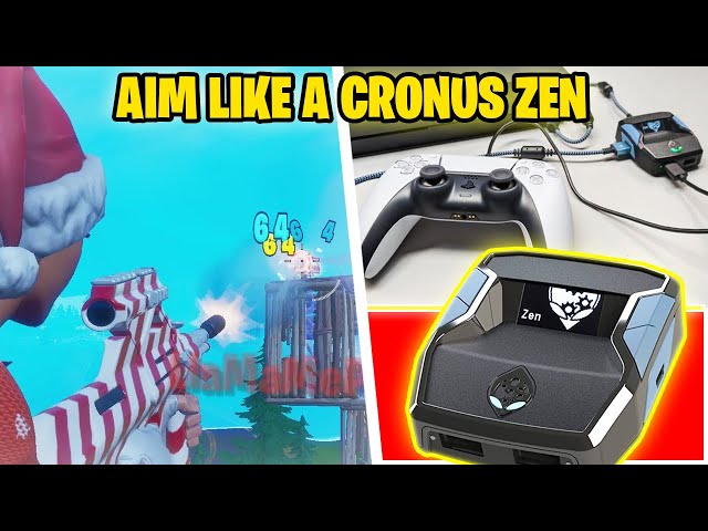 Cronus Zen for better aim assist work for Xbox series X and PlayStation 5