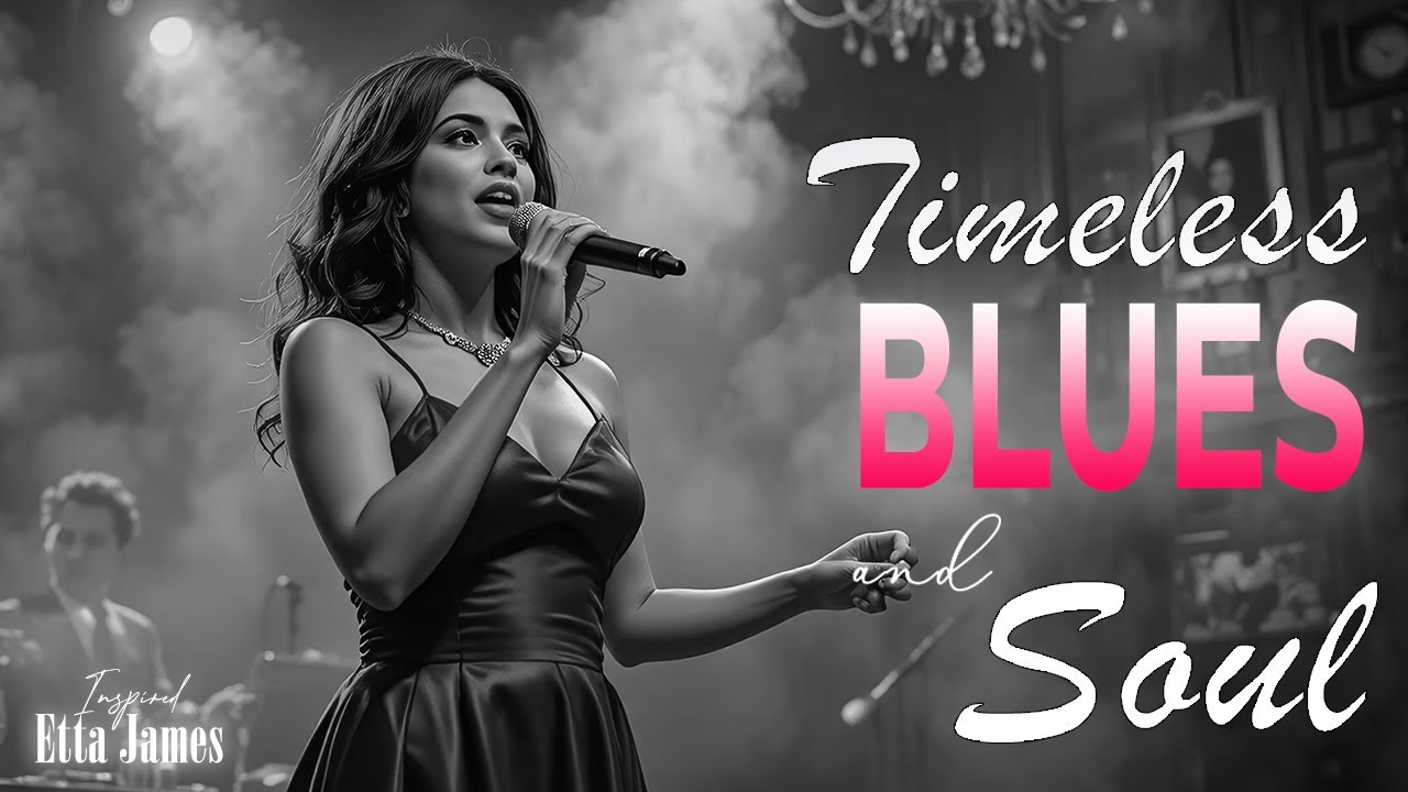 🎶 Azure Lady Vibes 💙 | Blues & Soul Ballads for Timeless Hearts