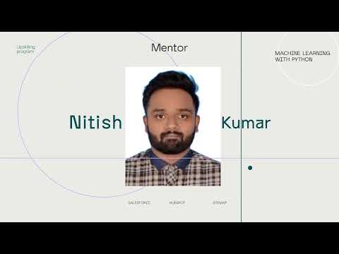 Advance Machine Learning with Python Upskilling Program