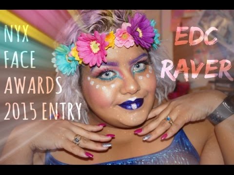 EDC Raver| NYX FACE AWARDS 2015 - YouTube
