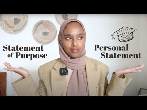 Writing A Statement Of Purpose Vs A Personal Statement | Writing A Graduate School Application Essay