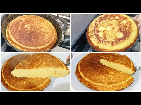 حرشة الحليب سائلة في المقلة بدون فرن فأقل من 10 دقائق هشيشة وسريعة لفطور صباح وضياف الغفلة