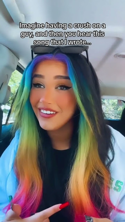 Imagine having a crush on a guy… and then you hear this song I wrote! Bad boy is out everywhere!