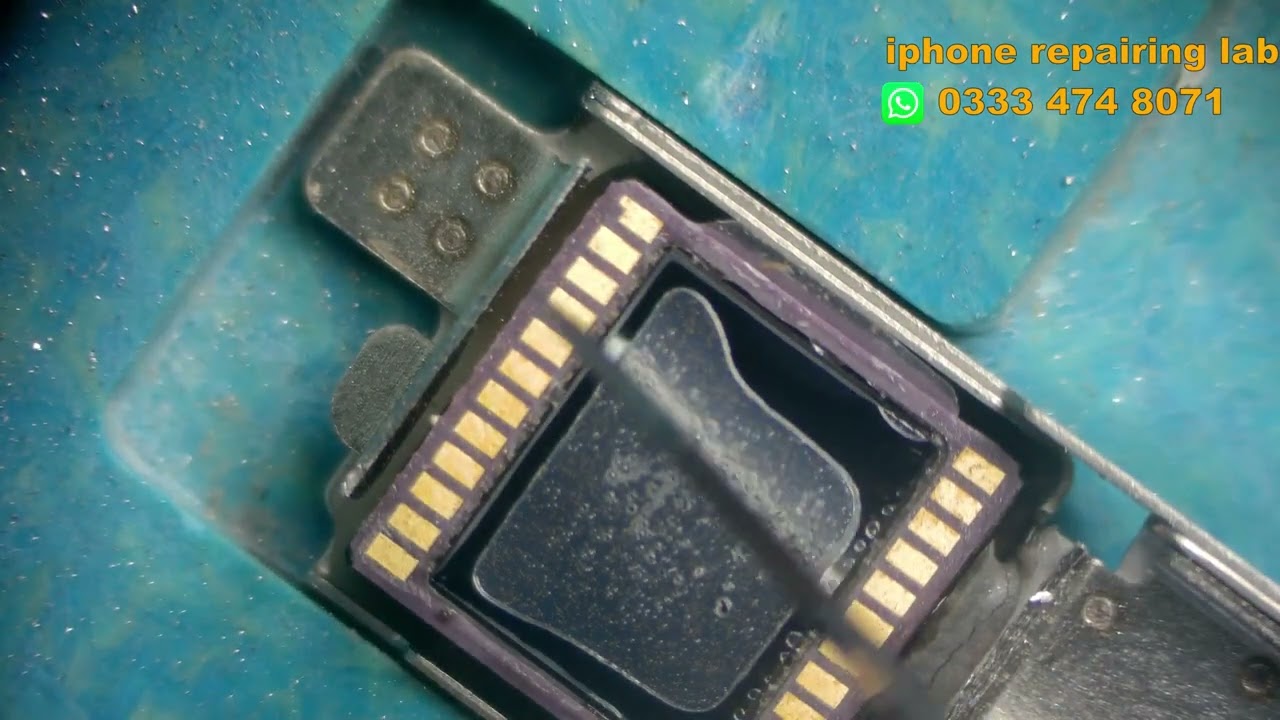 how to replace broken infrared camera strip iphone x fastest and easy way