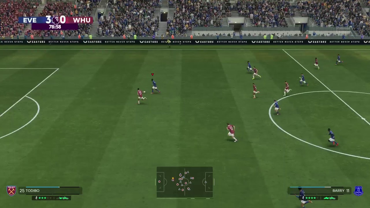 FC26 Everton David Moyes Career Mode