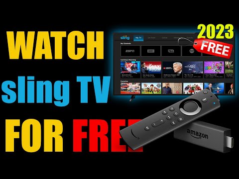 How To Get Sling TV For Free LEGALLY in 2023 TV Shows And Movies, No Signup.