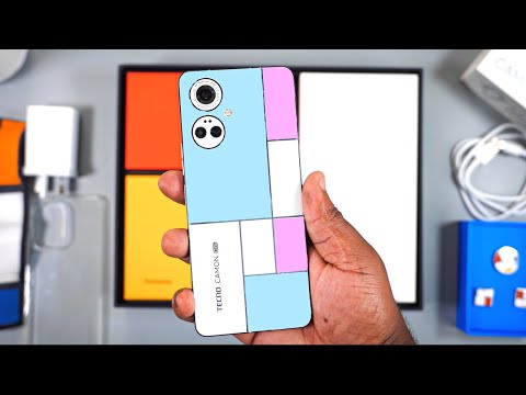 TECNO Camon 19 Pro Mondrian Edition Unboxing And Impressions 