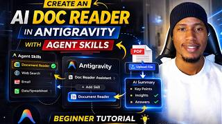Create an AI Doc Reader in Antigravity (Agent Skills Beginner Guide) screenshot 1