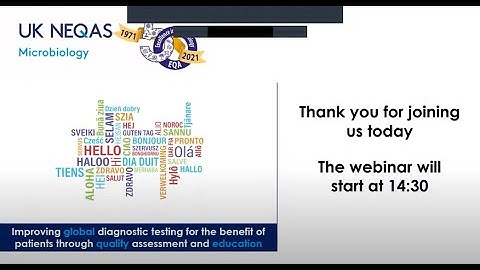 UK NEQAS Microbiology Online Training - EUCAST New Definitions of S,I, R Categories use of ATU