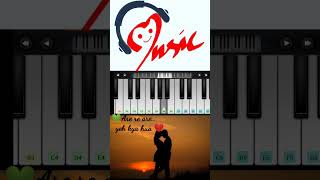 are re are yeh kya hua | beautiful | piano cover | #shorts #pianist #songcover