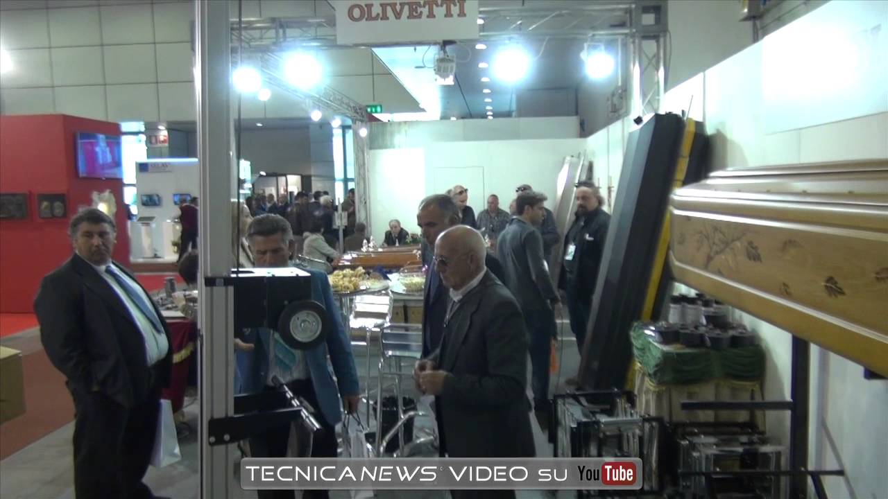 Tanexpo Fiera Int. Arte Funer. - Olivetti Funeraria (Bologna 21-23 Marzo 2014) - Tecnicanews Video