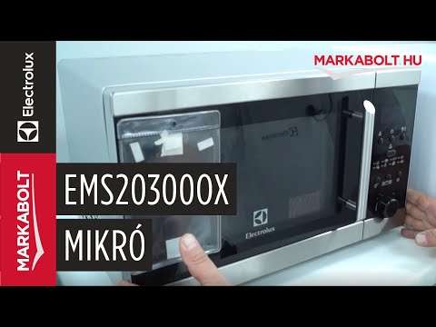 Electrolux EMS20300OX mikrohullámú sütő - Márkabolt.hu