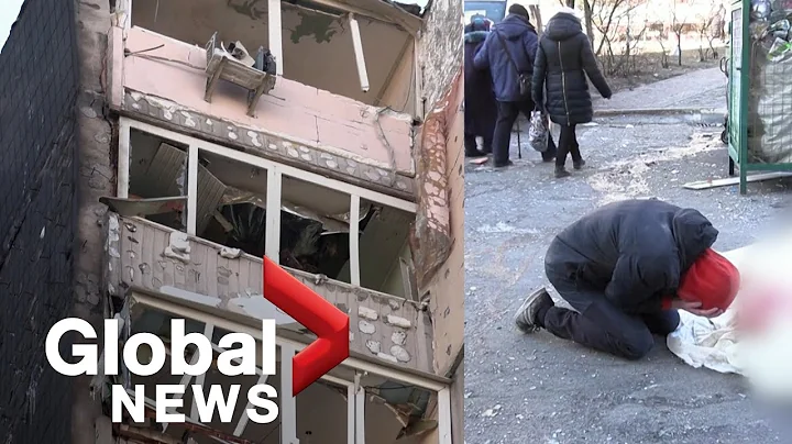 Russia-Ukraine conflict: Downed missile hits Kyiv residential building, killing at least 1