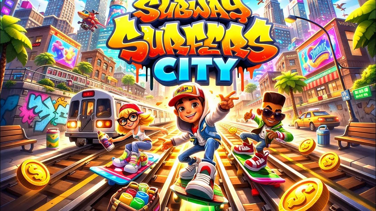 🔴 LIVE SUBWAY SURFERS CITY