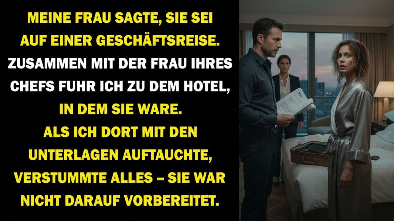 🌹Ich folgte meiner Frau zu ihrer „Geschäftsreise“ – und fand dort die Wahrheit🌹