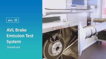 AVL Brake Emission Test System | Showtruck