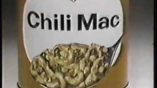 Chef Boyardee Chili Mac Commercial 1980