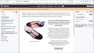 Galaxy Prokka genome annotation - Part1 - setting up the analysis