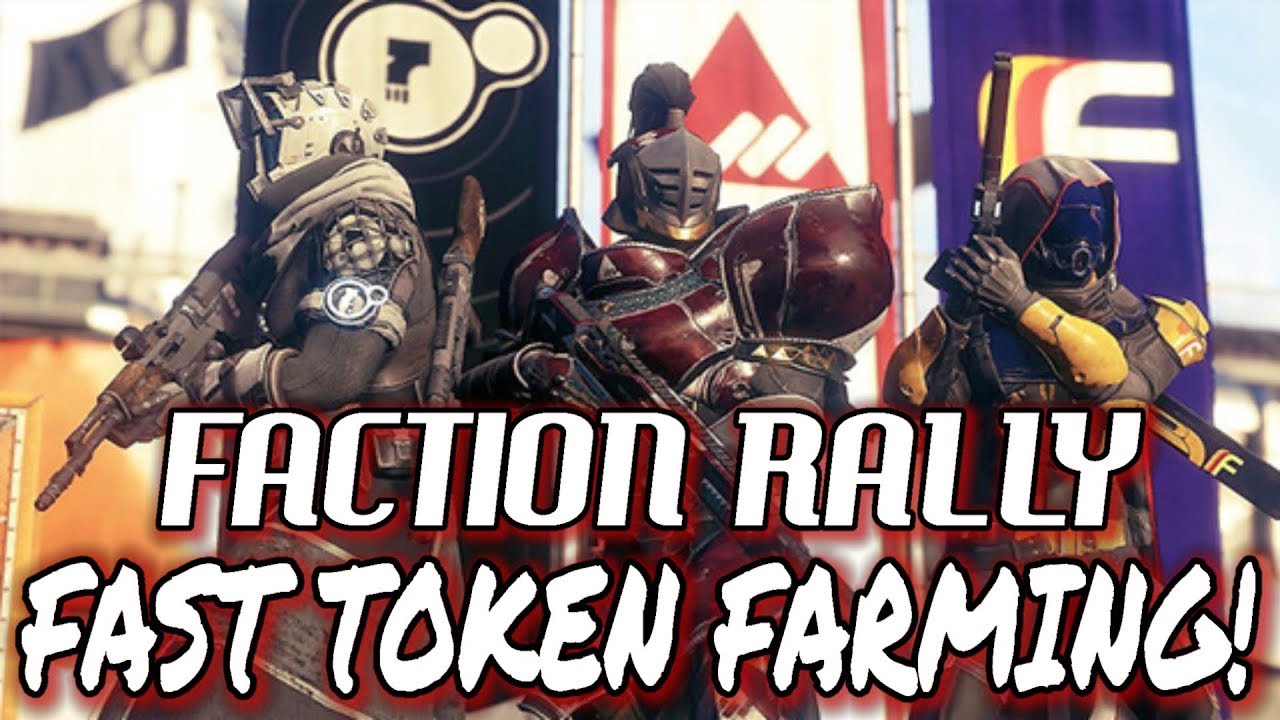 Destiny 2 BEST FACTION RALLY FARM! Fast Tokens, Exotic Catalysts