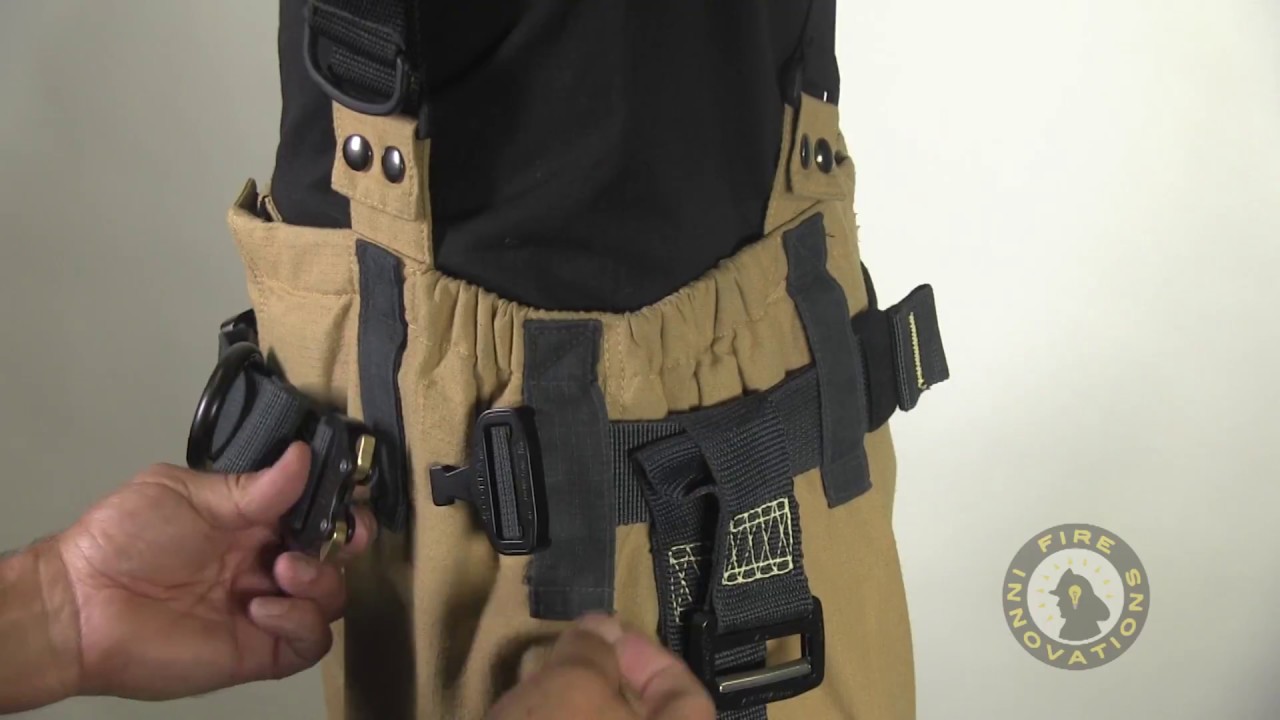 Arapaho Belt & Harness (Donning Procedure) by Fire Innovations YouTube