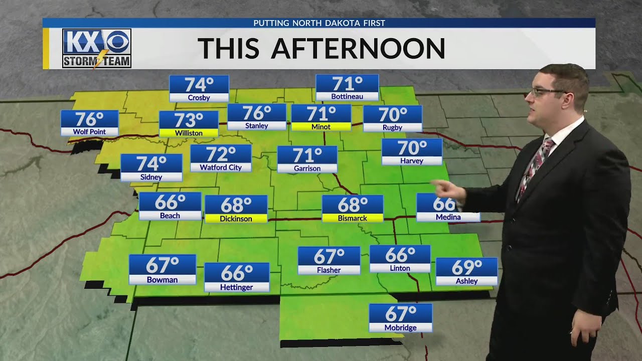 After the rain moves out this afternoon, temperatures will start to ...