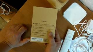 Xiaomi Mi box 3 Enhanced Edition распаковка