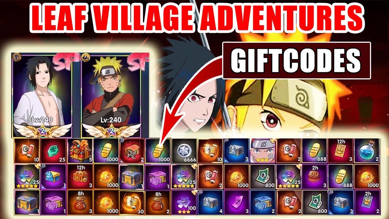 Leaf Village Adventures & All 16 Giftcodes Free SP | 16 Redeem Codes Leaf Village Adventures
