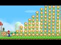 Can Mario Collect 999 Fire Flowers in New Super Mario Bros. Wii ?