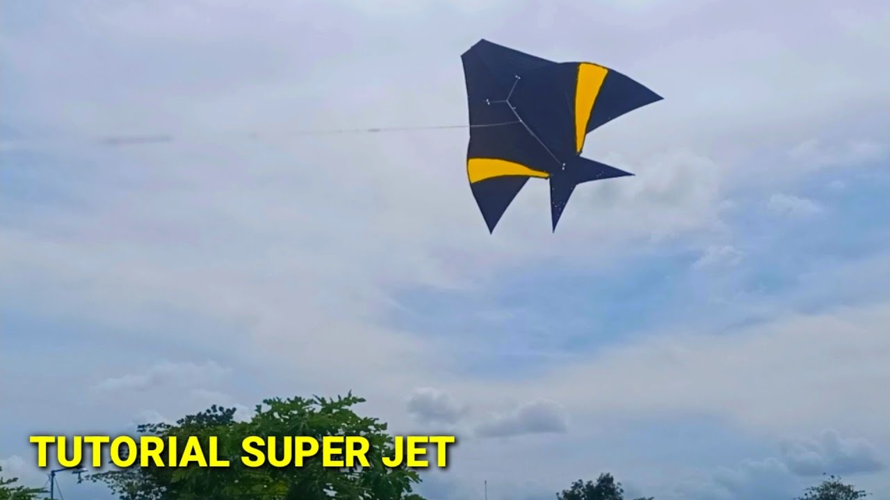 Layangan Jet Cara membuat layangan super jet ||Tutorial layangan super jet - YouTube