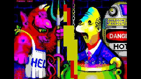 DIZZZRUPTOR - ZX Spectrum demo 2012
