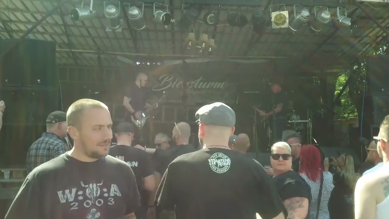 Biersturm (Oi Punk Dresden) live @ Schleiz 2023