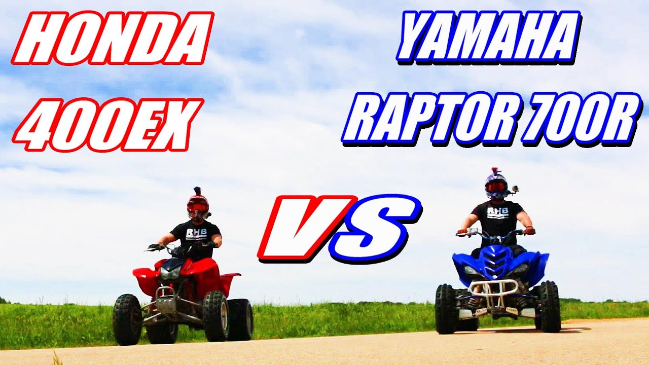 HONDA 400EX против YAMAHA RAPTOR 700R! РЕВАНШ! НА ТРУСЕ!