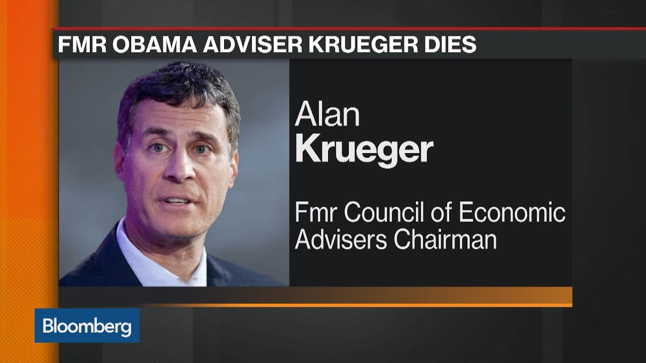 Princeton Economist Alan Krueger, Ex-Obama Aide, Dies