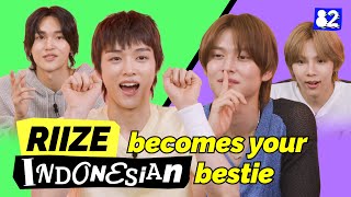 (CC) Your favorite Indonesian learners RIIZE to the top! 😉☝ㅣGTBIWㅣRIIZE