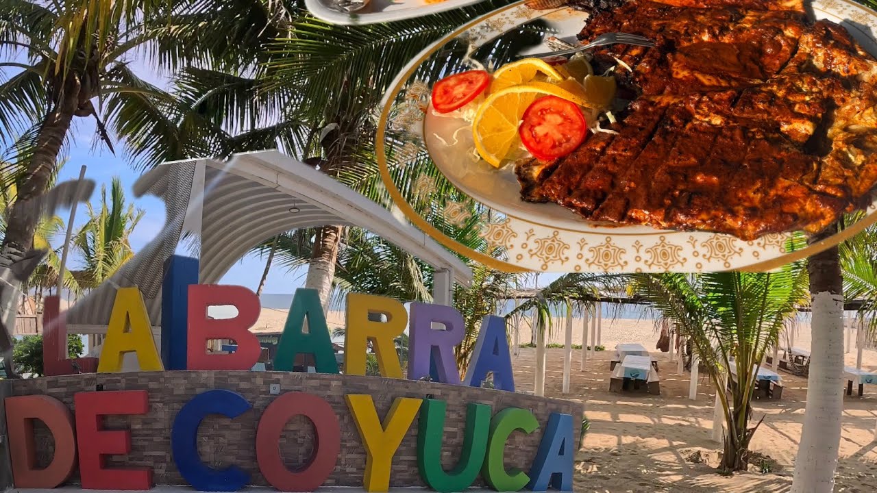 el restaurante más barato y con el mejor sabor en BARRA DE COYUCA, PESCADO A LA TALLA por $350 el kg