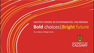 Master in Environmental Engineering Information Session