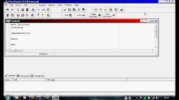 Pascal Tutorial - Creating Hello World