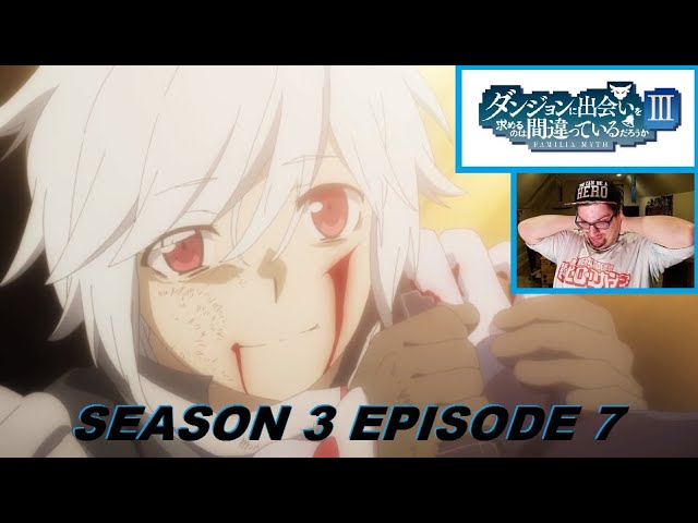 Japaniest - Danmachi season 3 ep 7 Bell Cranel, The FOOL