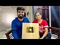 Golden Play Button - Unboxing 🥳 ~ Youtube 1 Million Subscribers Completion 🥰 ~ Dushyant Kukreja