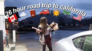 26 hour roadtrip to california vlog | maiphammy