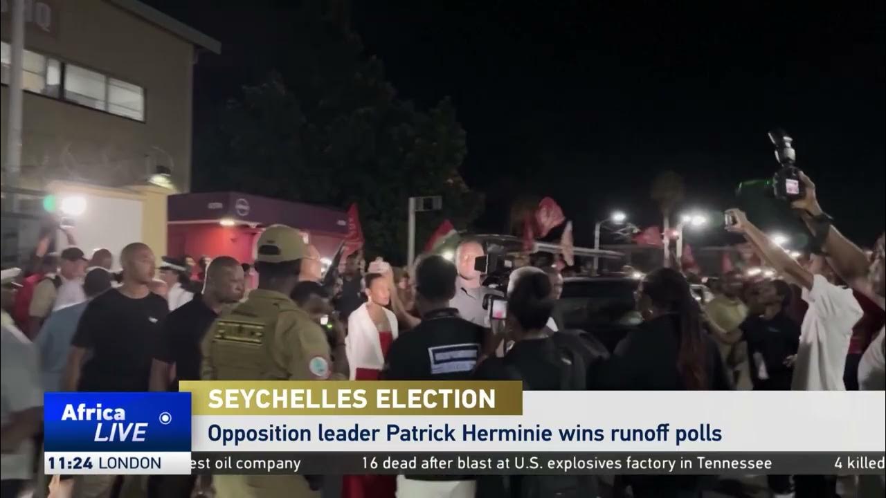 Opposition leader Patrick Herminie wins Seychelles presidency after runoff