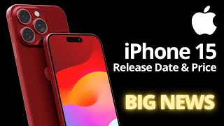 iPhone 15 BIG NEWS! All Models New Leaks, Specs, Prices, Release Date Leaks