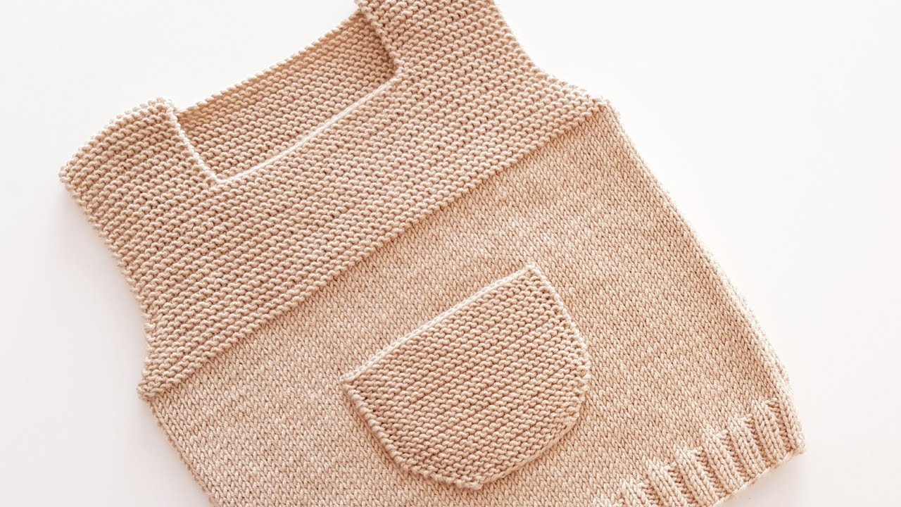 CEP DETAYLI BEBEK SÜVETERİ YAPIMI / #englishsubtitle