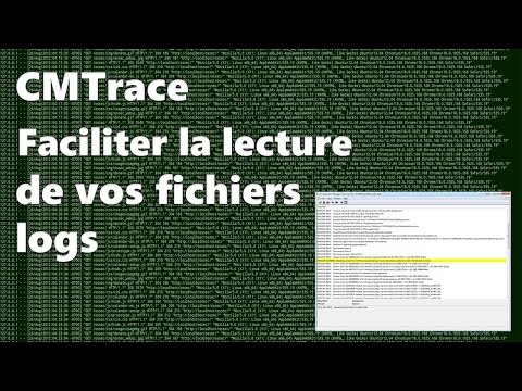 Vidéo: Où se trouve CMTrace ?