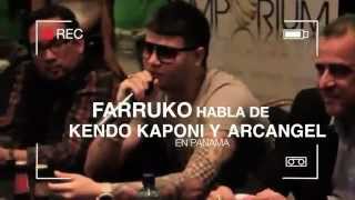 Farruko Le Pide Disculpas A Kendo Kaponi &  Arcangel En Rueda De Prensa 2013