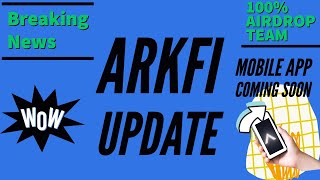 ARKFI|VAULT UPGRADE|100% AIRDROP TEAM!! screenshot 4