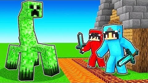 Mutant Creeper VS The Most Secure Minecraft House