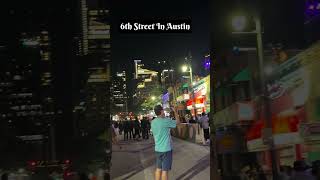 Austin 6th Street Weekend Nightlife 🇺🇸 | Crazy Bars, Live Music & Party Vibes #travelvlog
