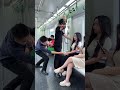 The guy gave the girl power. #silenthee #sos #helpsignal #shorts #kindness